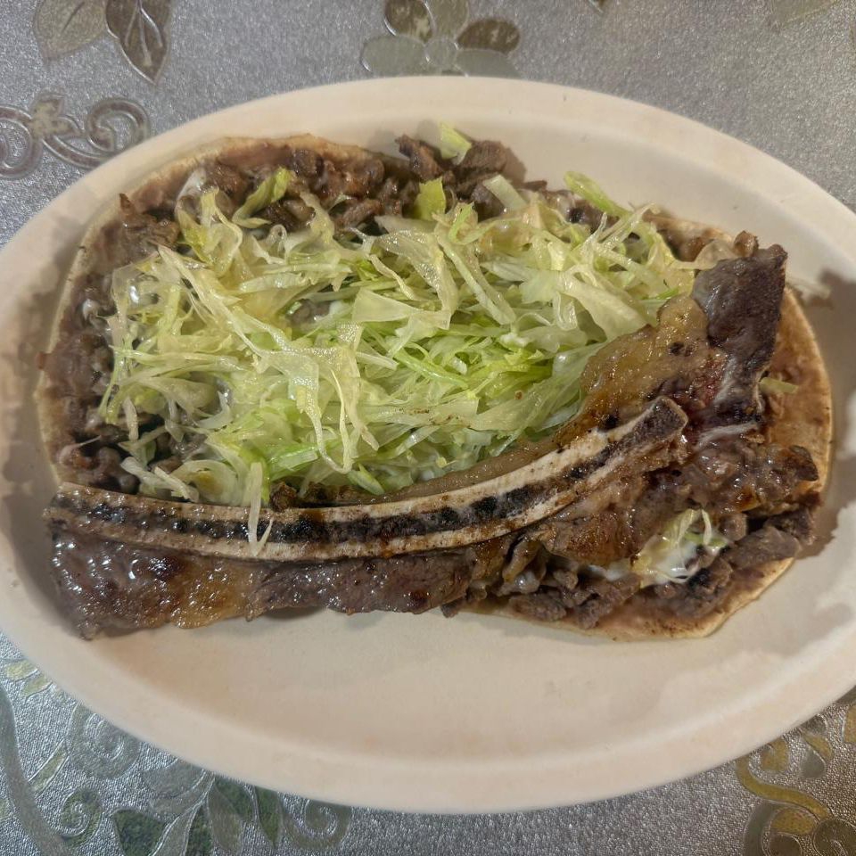 Huarache de Costilla de Res