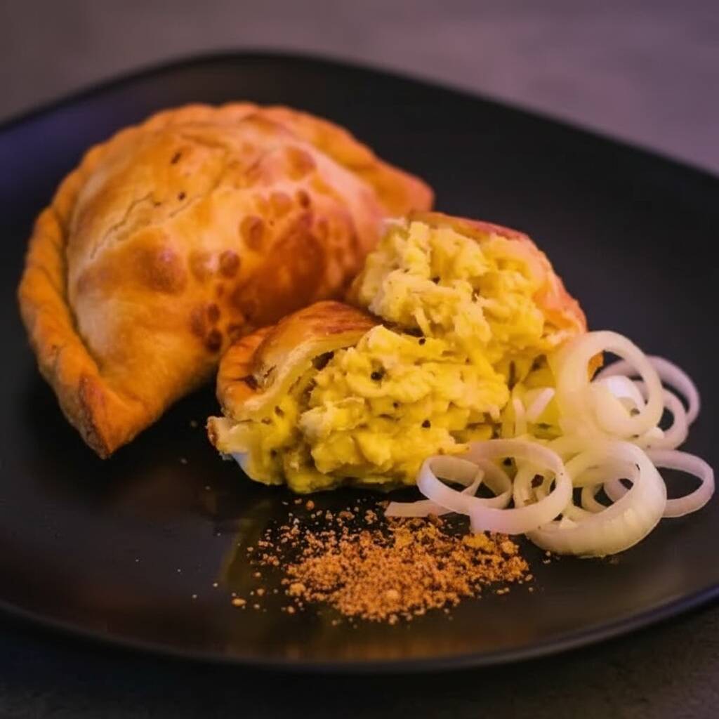 Frango Desfiado, Cebola, Alho Poró, Lemon Peper, Creme de Leite e Catupiry
