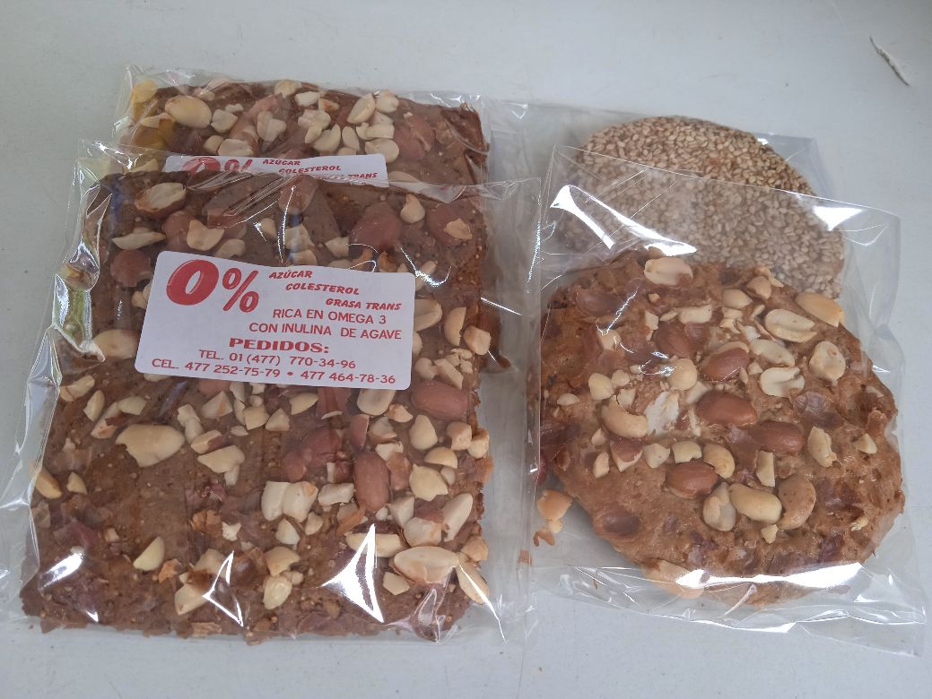 Galletas integrales con Cacahuate