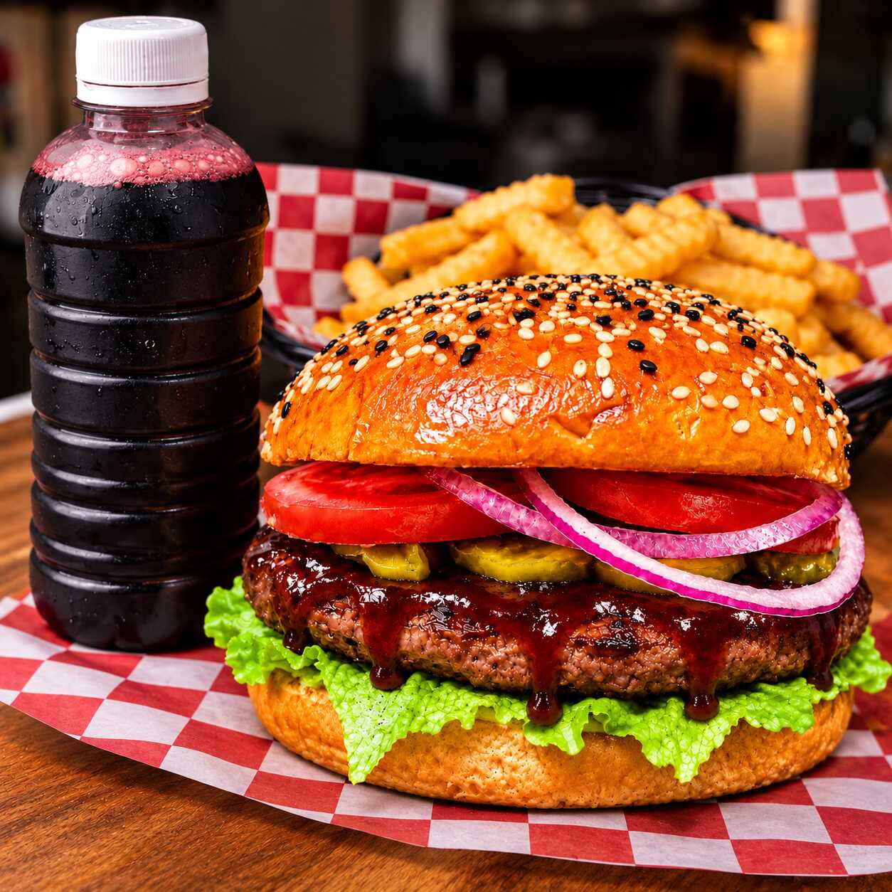 COMBO TEXAS BBQ BURGER