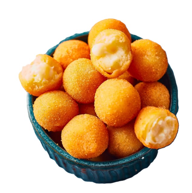 Produto congelado. Verificar na embalagem o modo de preparo.Sua massa frita tem recheios de quatro queijos diferentes (muçarela, provolone, gorgonzola, ricota), todos muito saborosos e requintados.