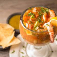 Coctel de camarones