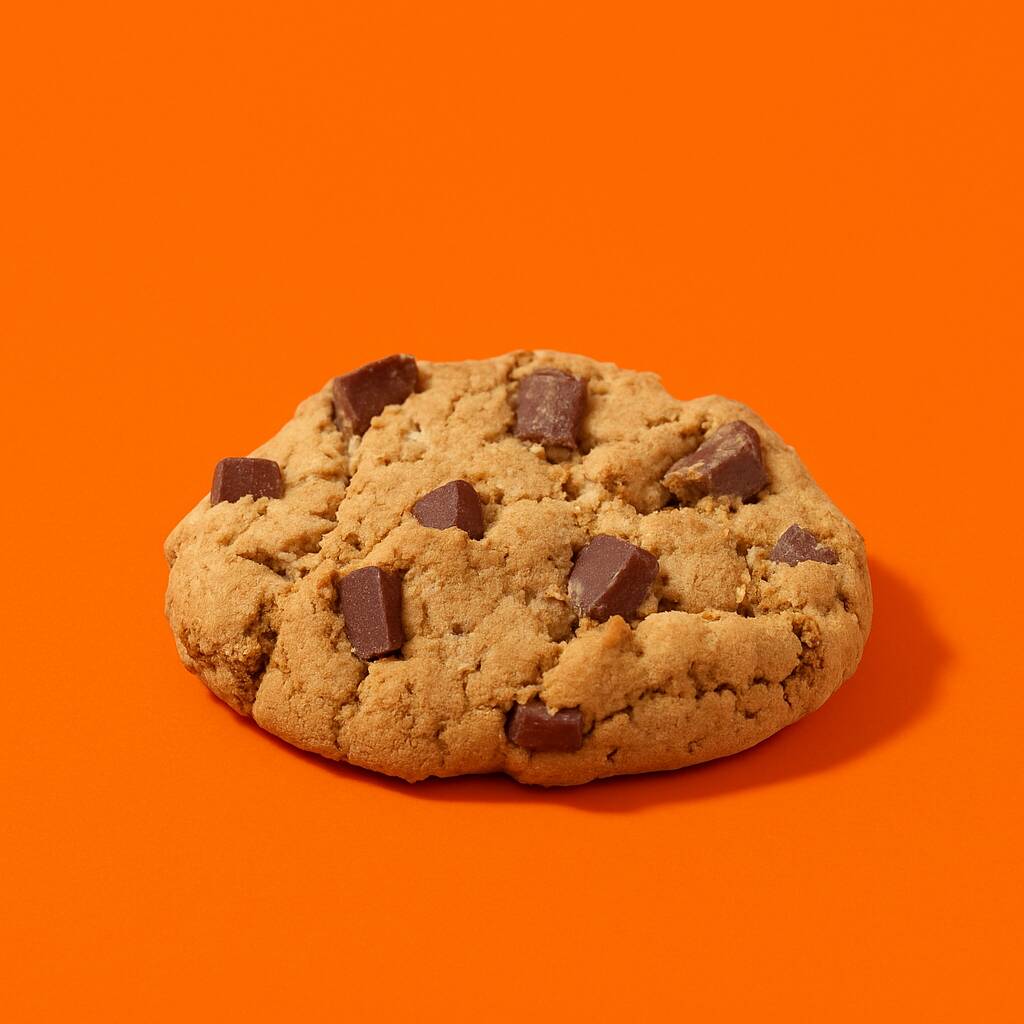 Galleta de chispas de chocolate