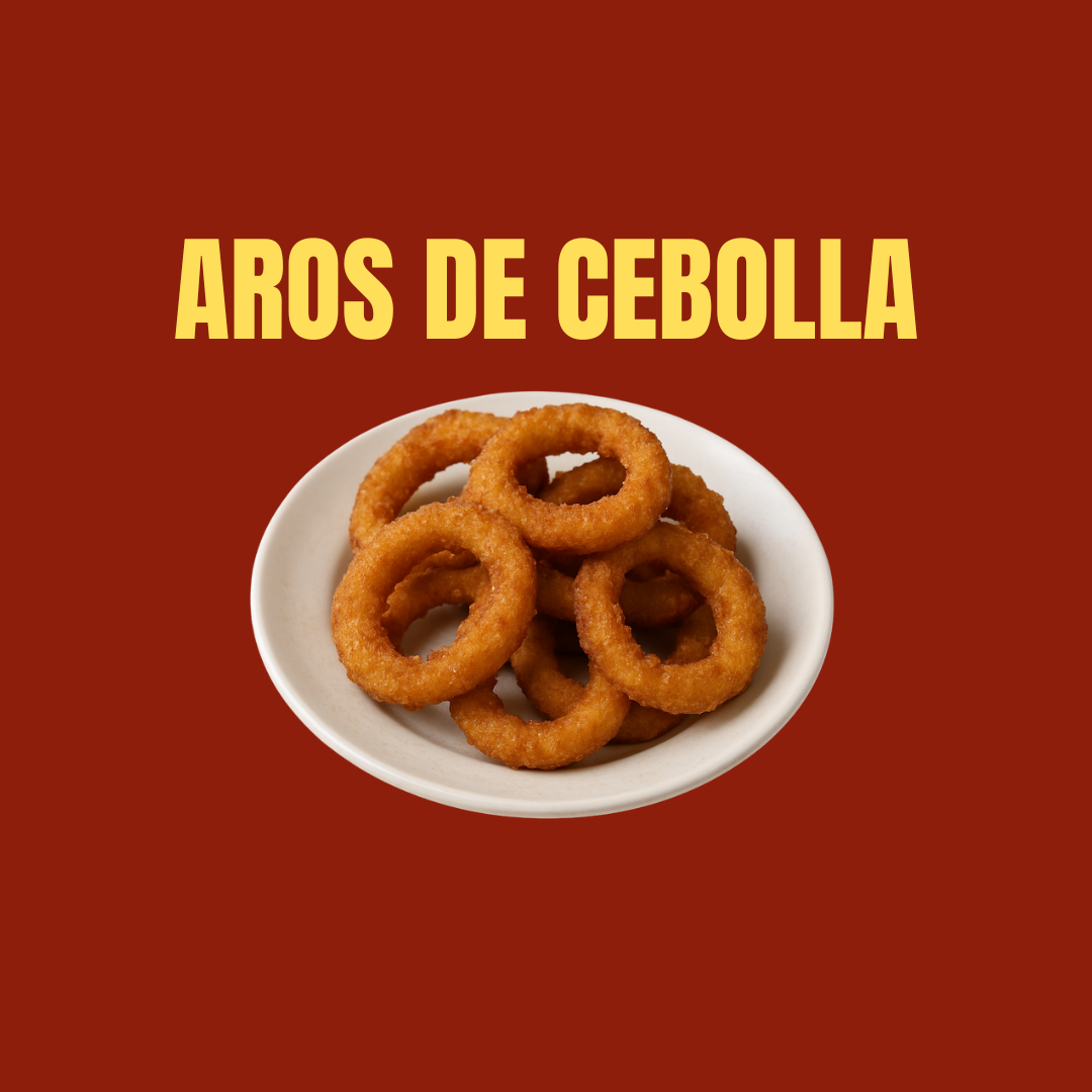 Aritos de Cebolla 6 Piezas