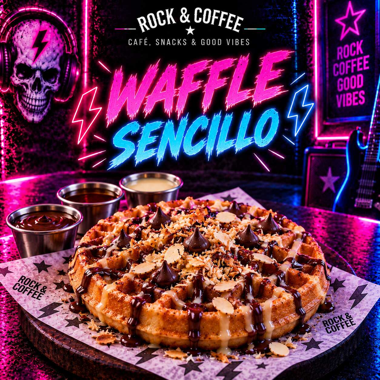 🧇 Waffle Clásico
