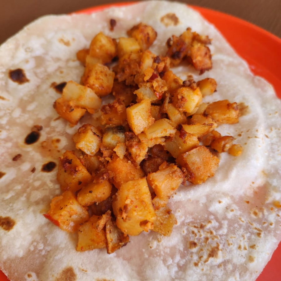 Tacos de Guisado - Papa con Chorizo