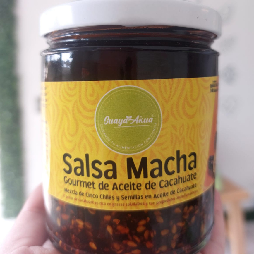Salsa Macha Gourmet de Aceite de Cacahuate 260 Gr