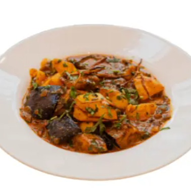 Aloo Baigan (vegano)