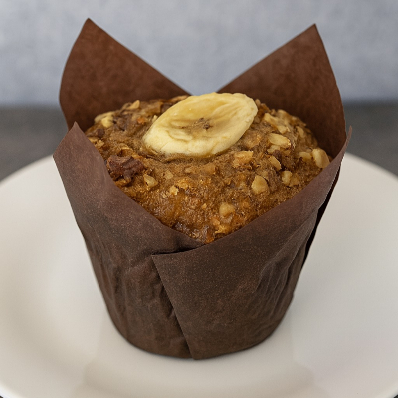 Muffin de Platano y Nuez