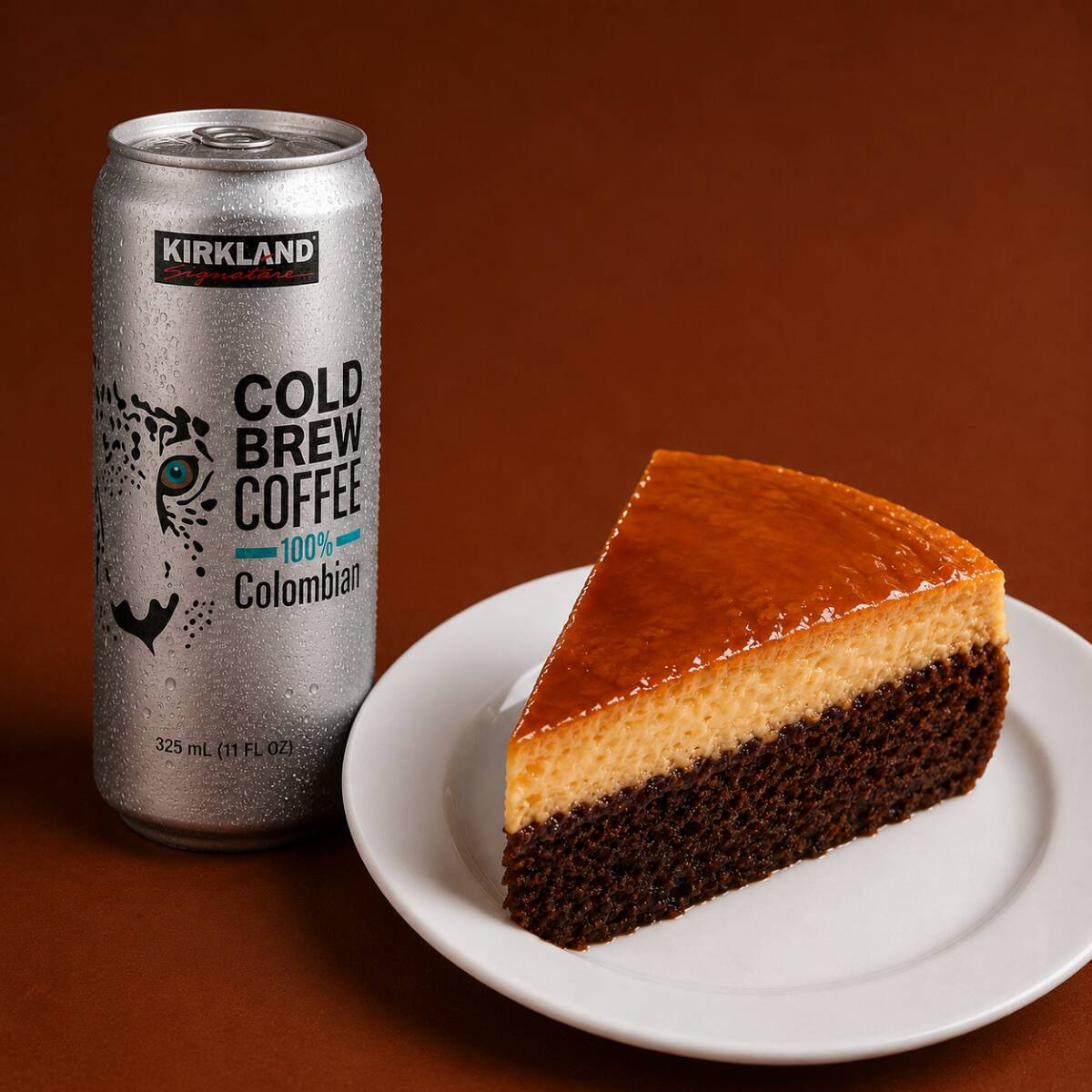 Chocoflan + Cold Brew