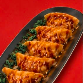 Gyozas de Tocino Agridulce