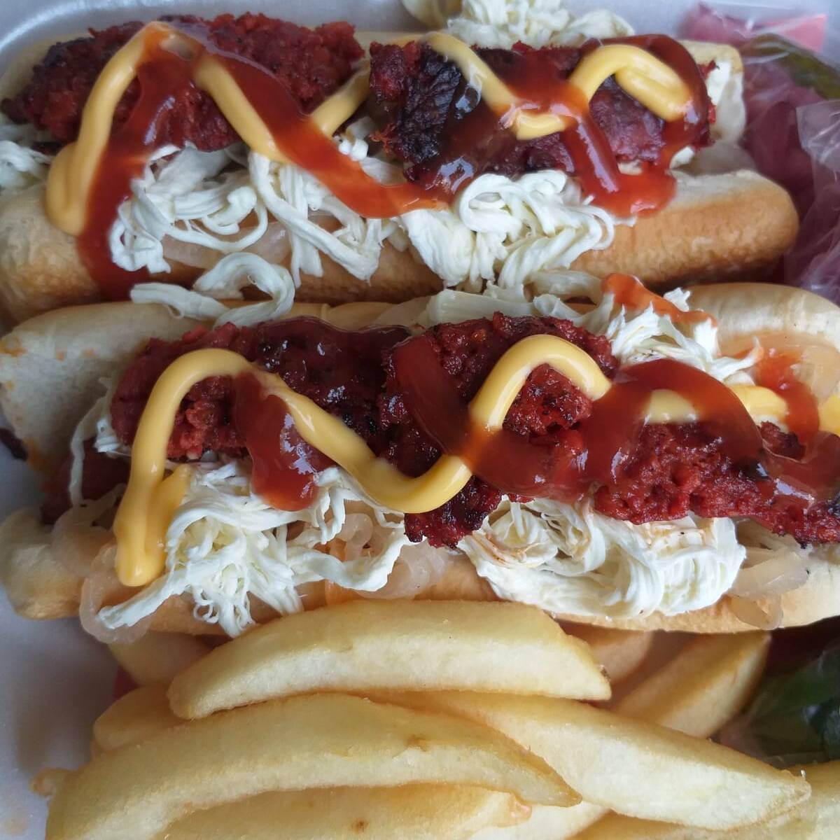 Hot Dog Español con Papas FOODHOUSE