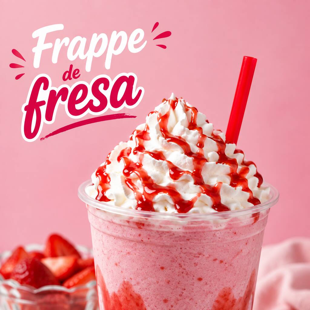 Frappe de Fresa