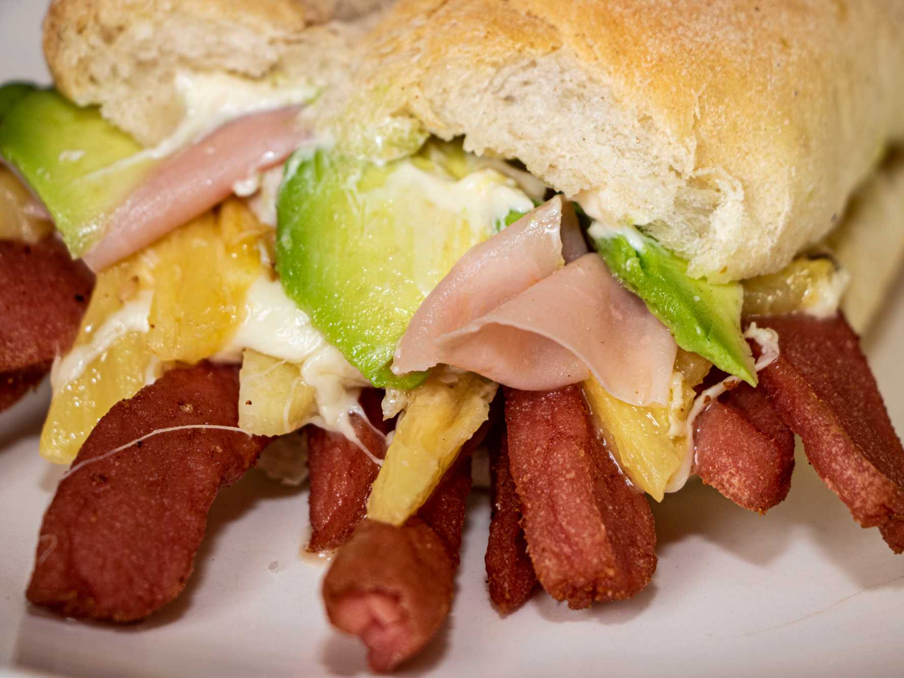 Torta Hawaiana.