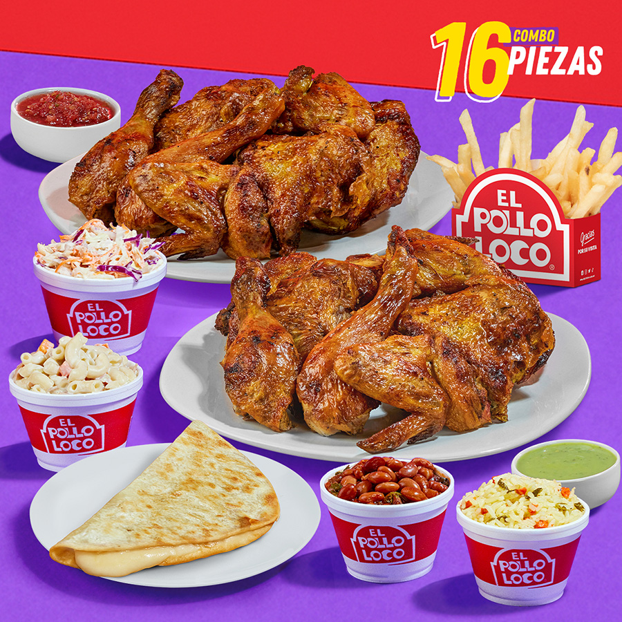 Combo Familiar 16 Piezas