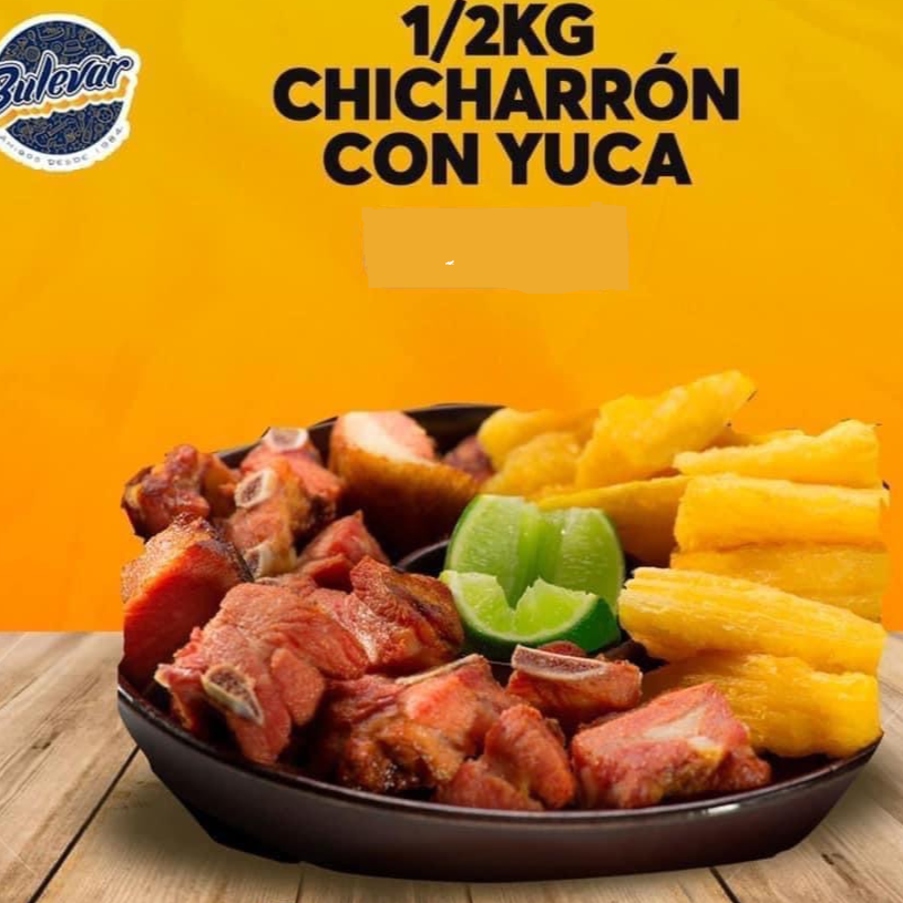 Medio Kilo de Chicharrón