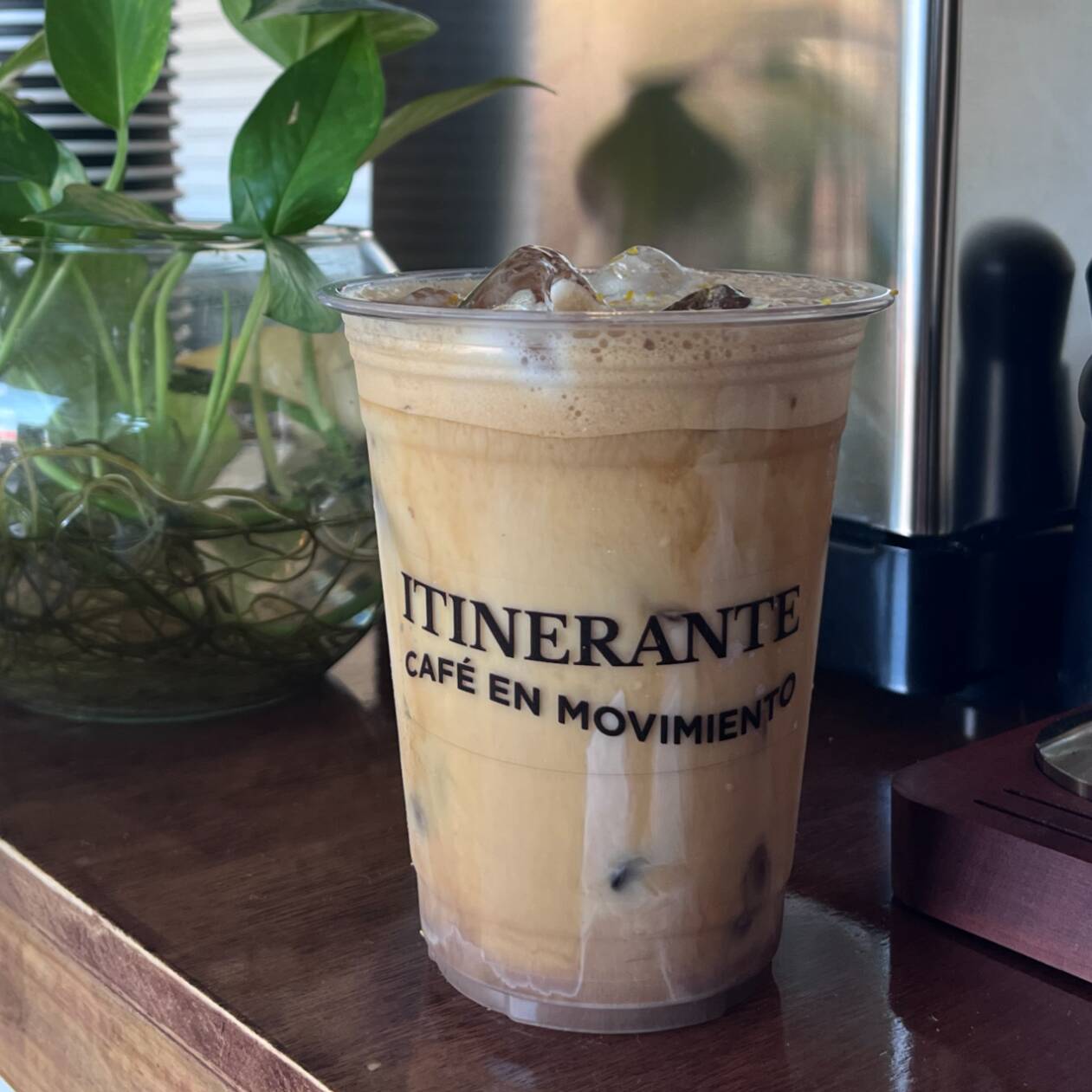 Latte Vainilla Frio 16 Oz