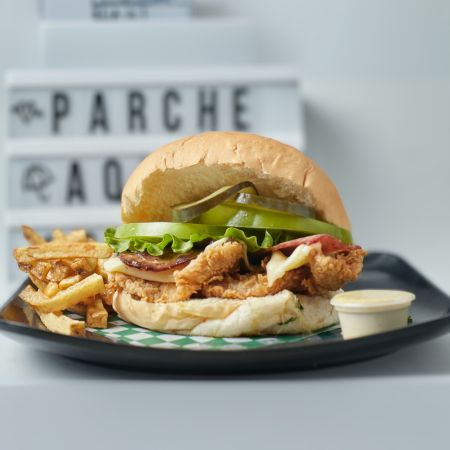 Hamburguesa de Pollo