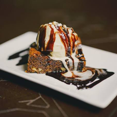 Brownie con Helado