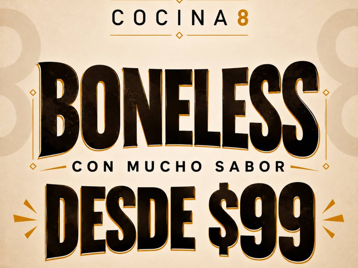 Boneless Cocina Ocho