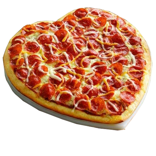 Pizza Corazon De Peperonni