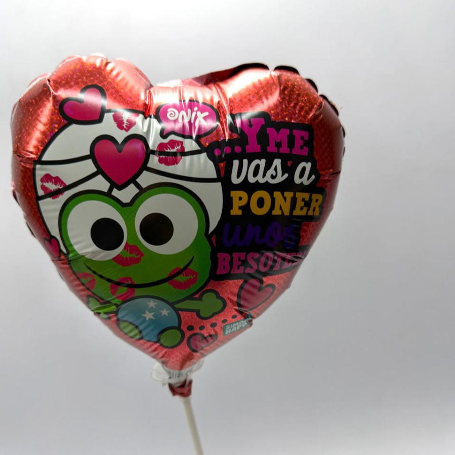 Globo Corazón Besos