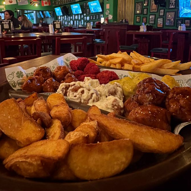 Boneless and fries
