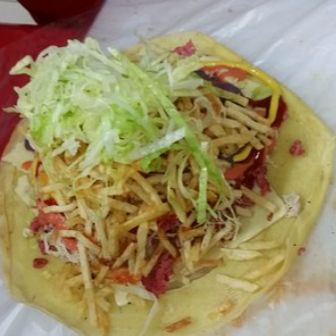 Enchilada de Chancho Ahumado + Bebida 355ml