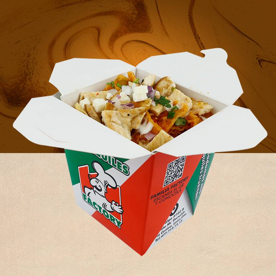 Chilaqleta con Pollo