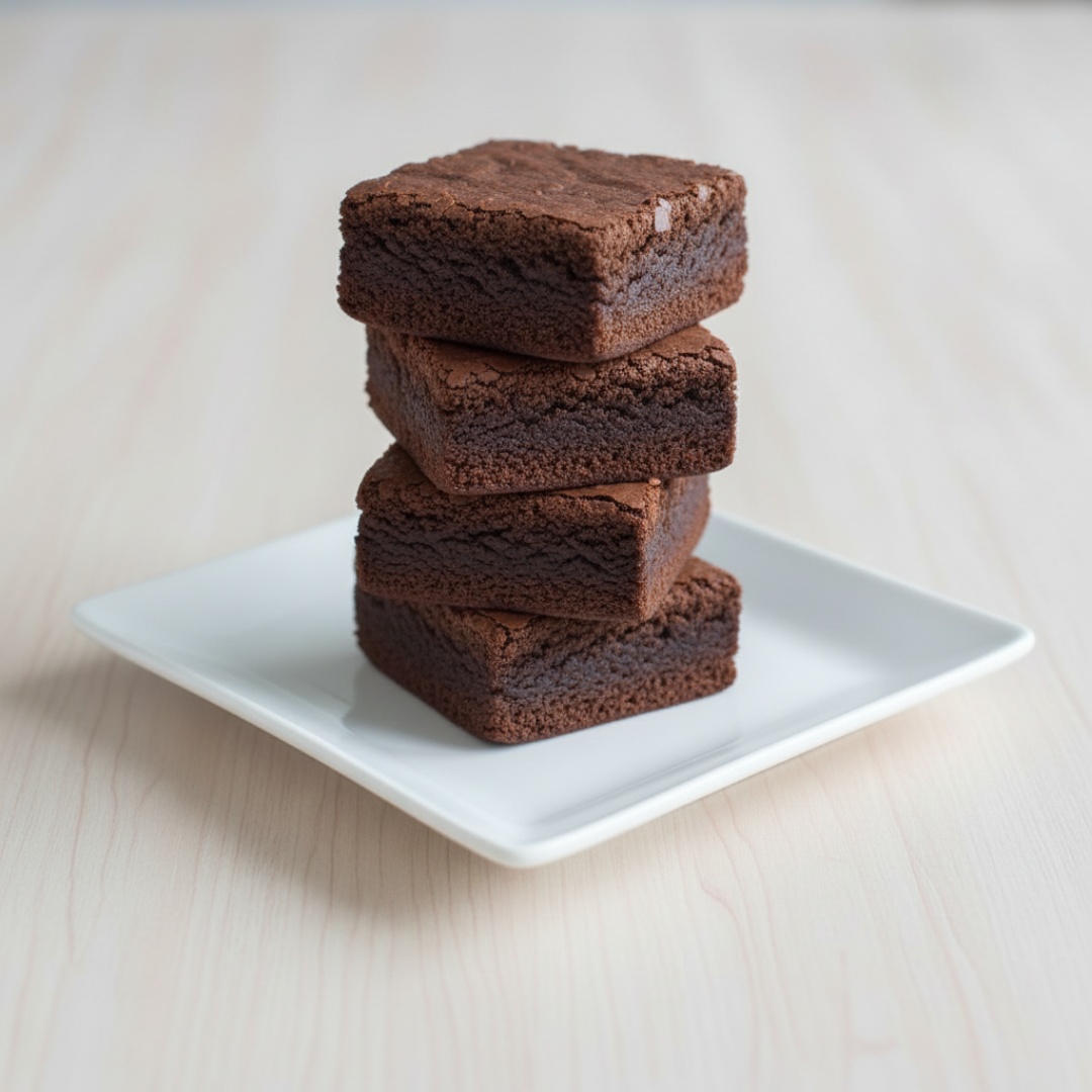 Massa de brownie tradicional (6x6cm)