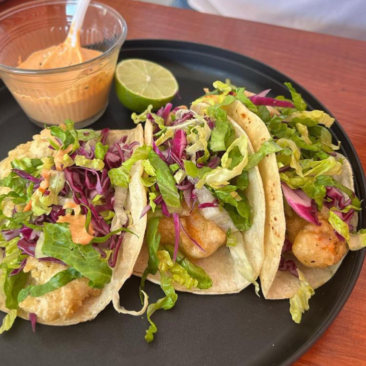 3 Tacos de Pescado Capeado