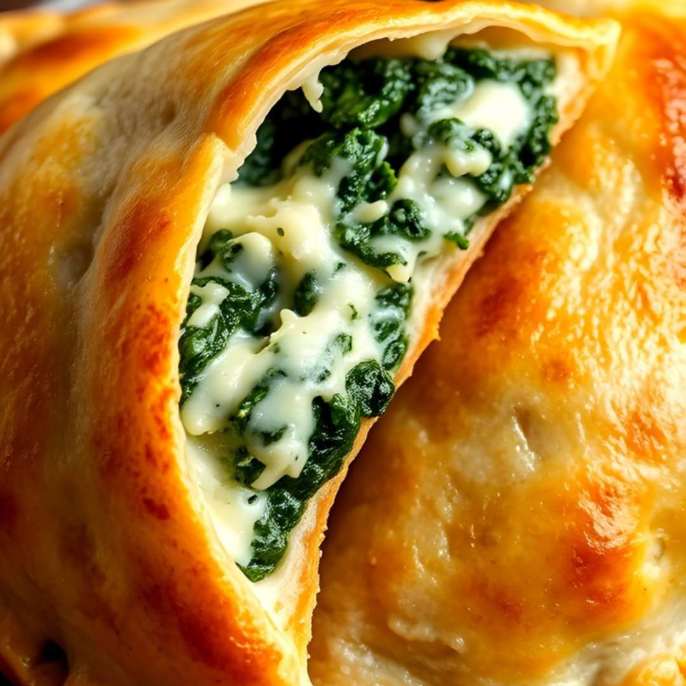 Empanada de Pollo con Espinaca