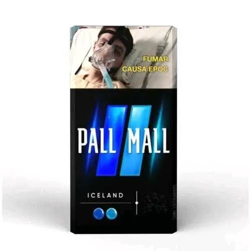 Cajetilla de cigarro Pall Mall Iceland 20pz