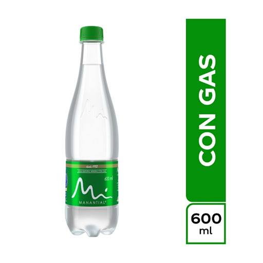 Agua con gas x 400 ml