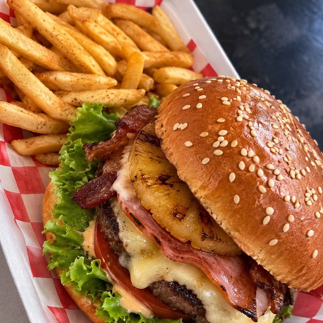 Hamburguesa Hawaina