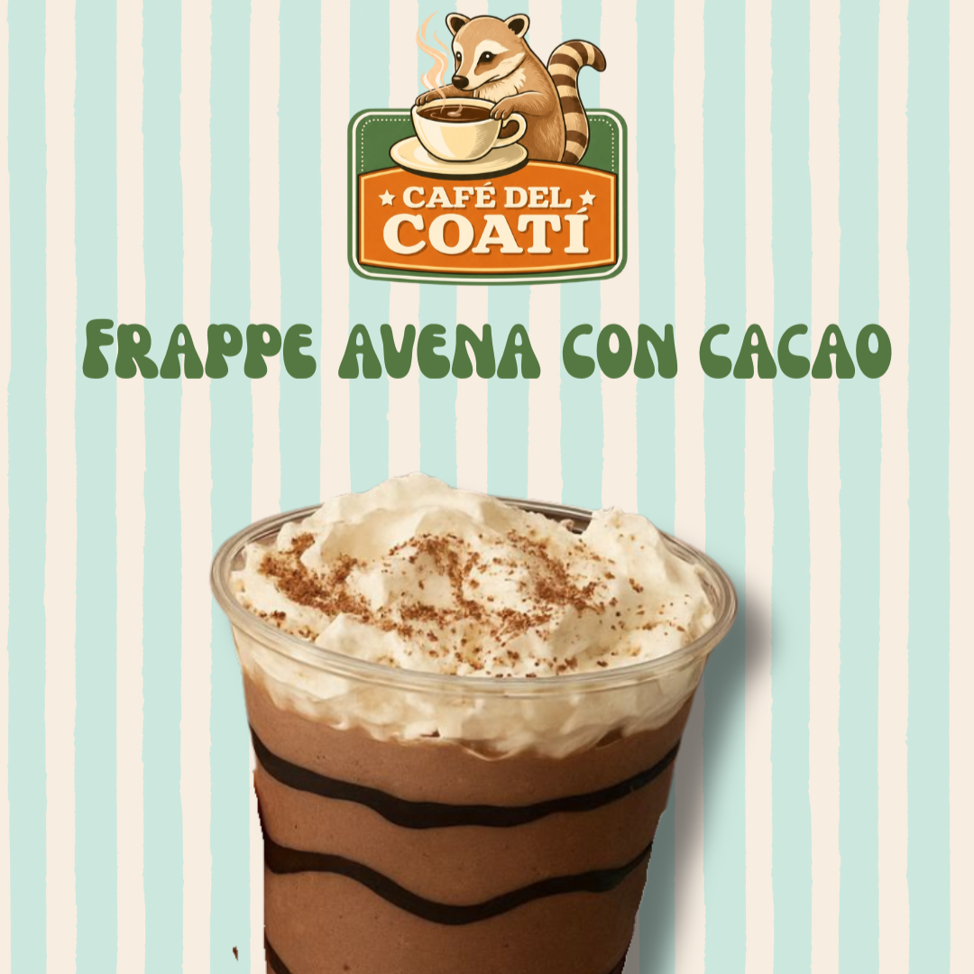 Frappe de Avena con Cacao