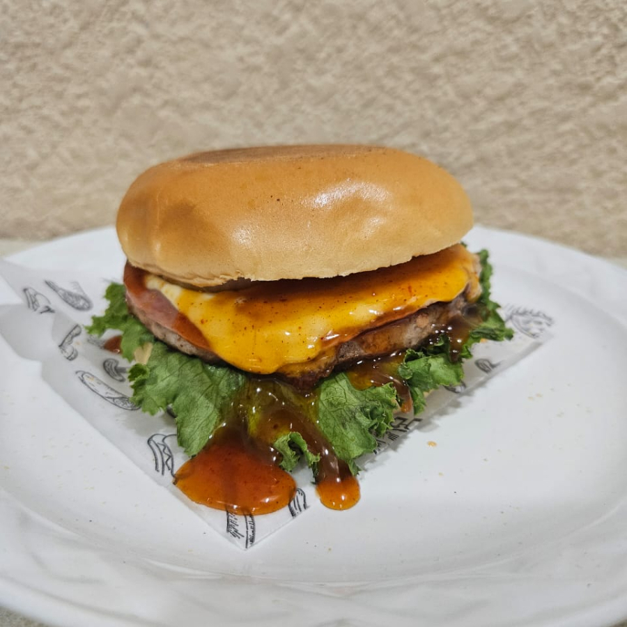 HAMBURGUESA MANGO HABANERO