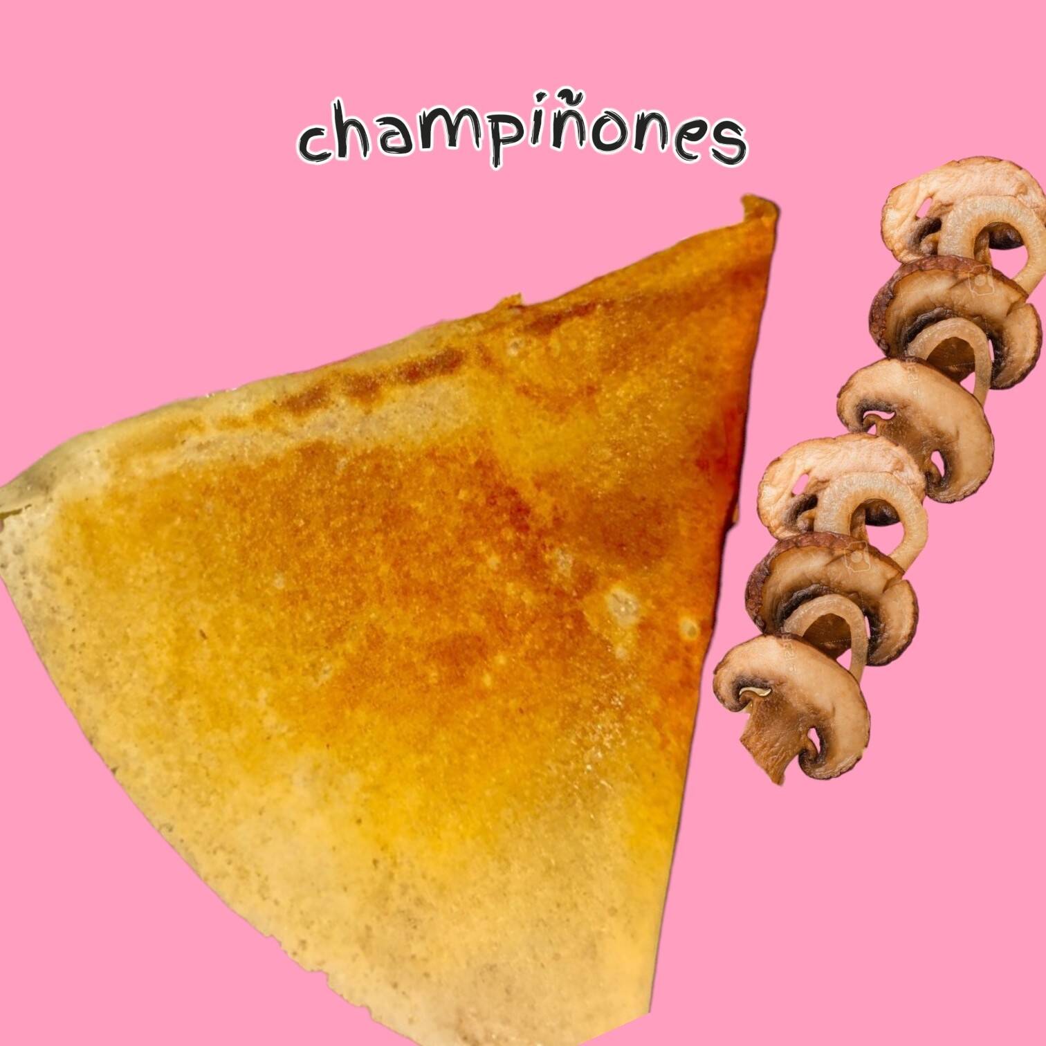 Crepa Champiñones
