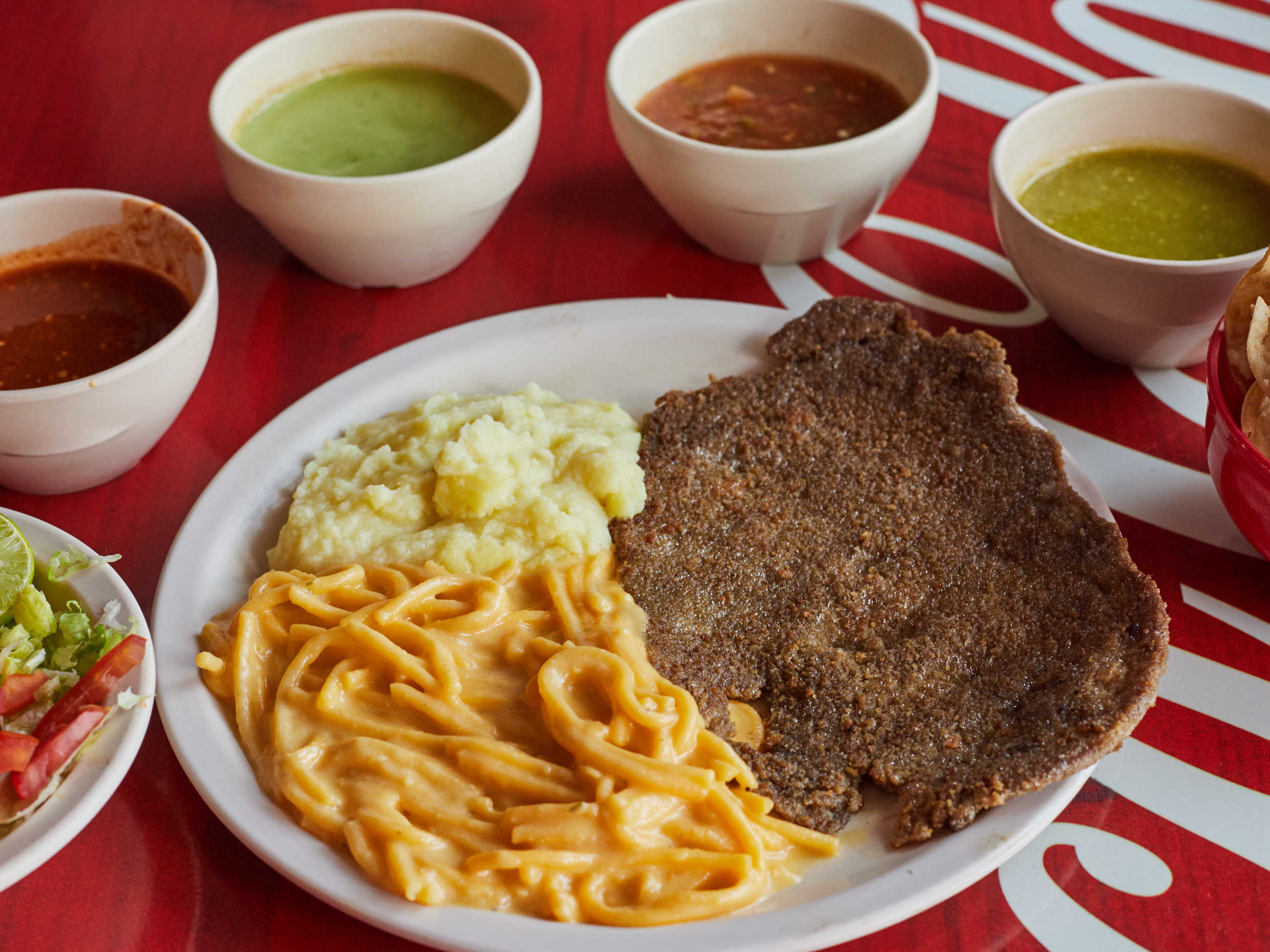 milanesa de res empanizada