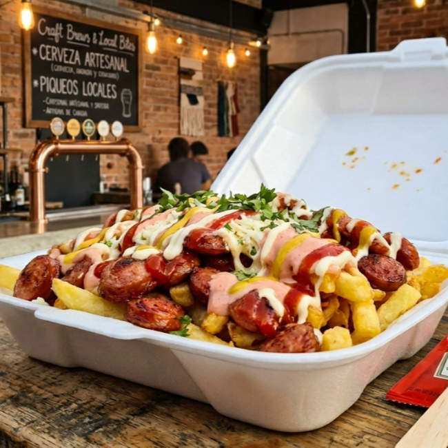 2 Salchipapas