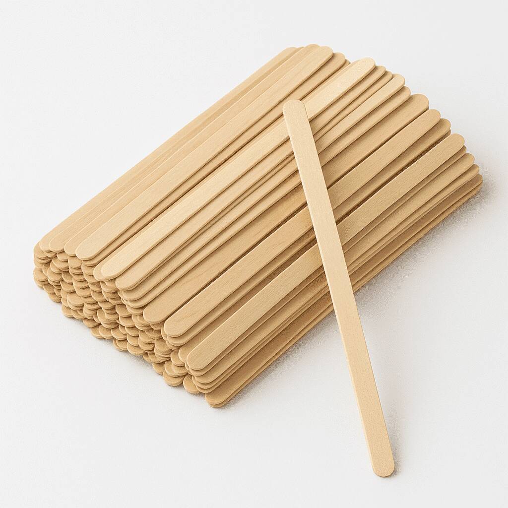 Agitadores de Madera Biodegradables 18 Cm – 1,000