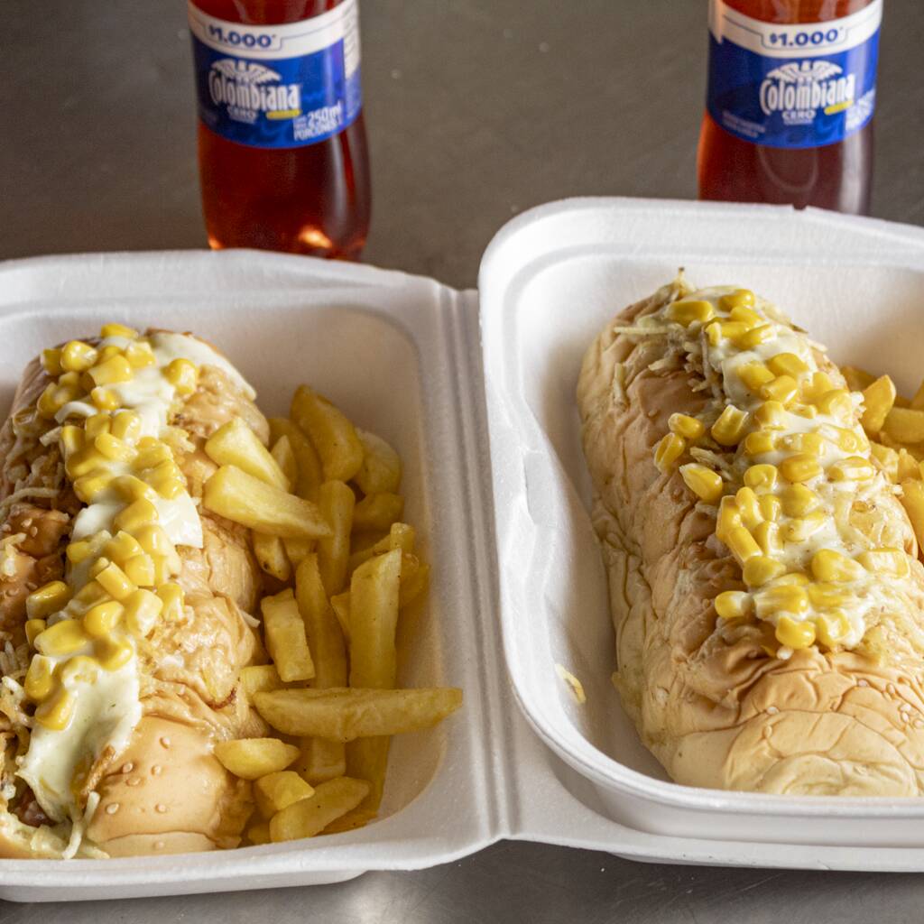 Perro ESCOCES gratinado +francesas+ Gaseosa