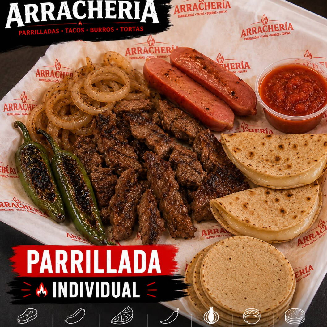PARRILLADA ARRACHERA INDIVIDUAL 200GR