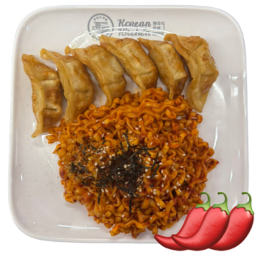 Ramen Buldak + Dumpling