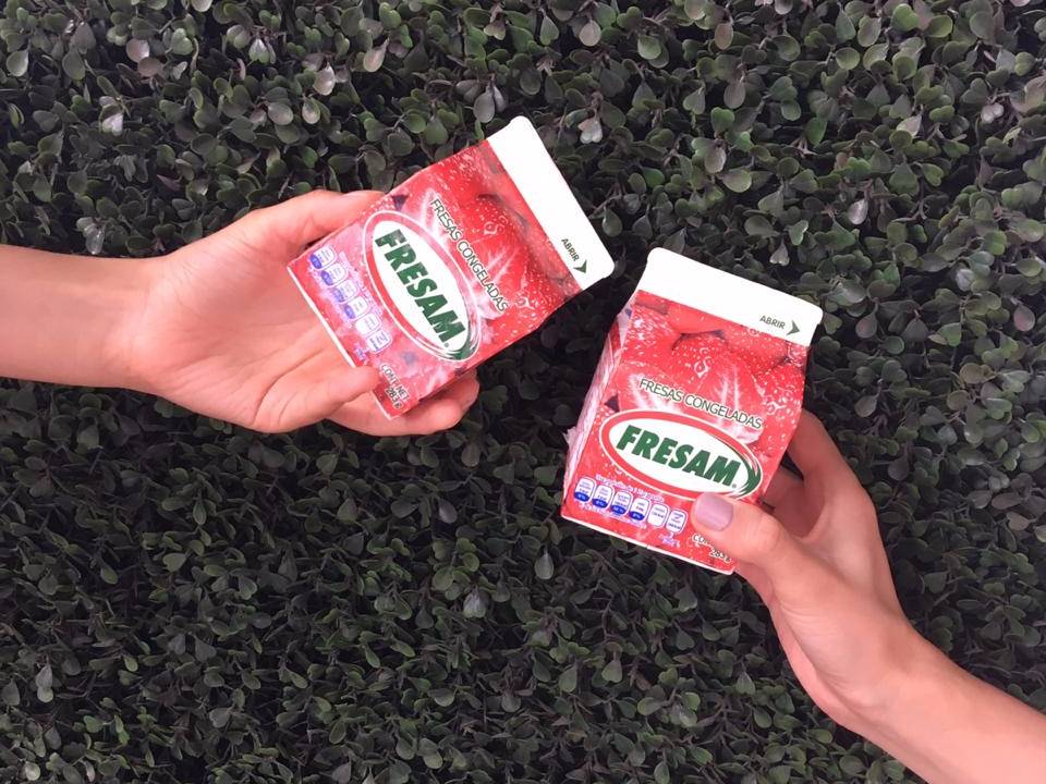 Fresas con Crema