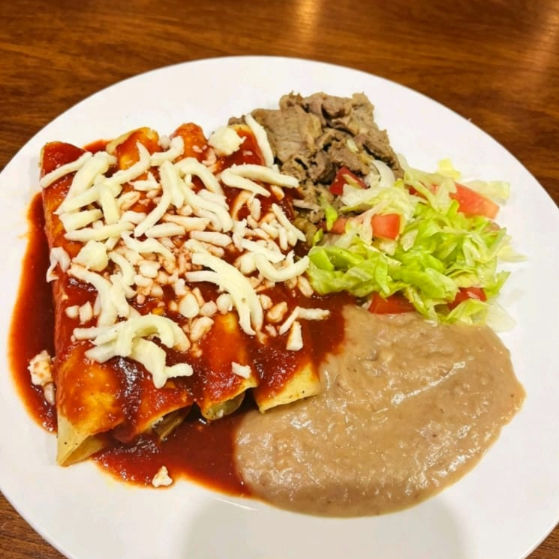Enchiladas Rojas