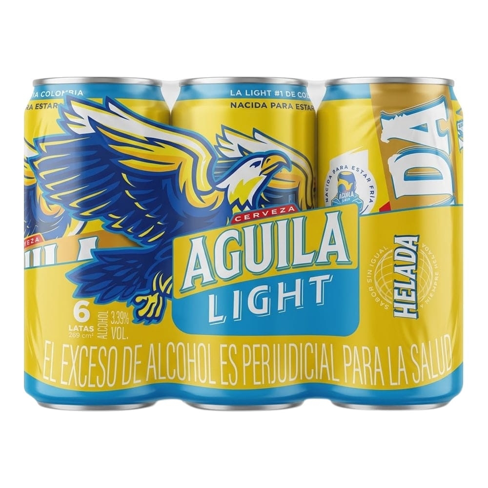 AGUILA LIGTH LATON SIX PACK