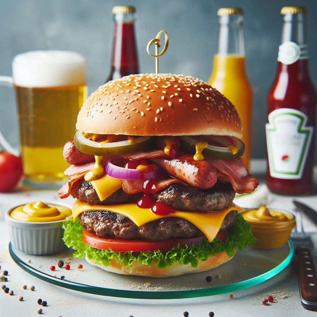 Hamburguesa Jumbo Angus Premium