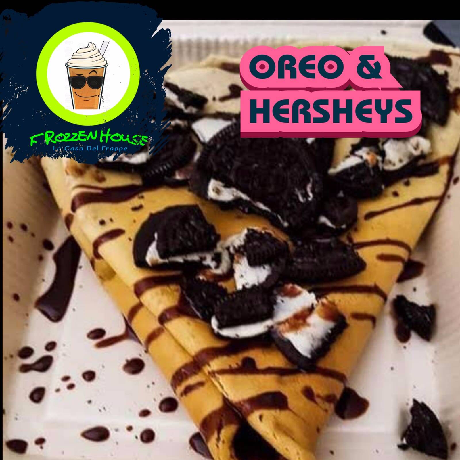 Crepa de Oreo y Hershey
