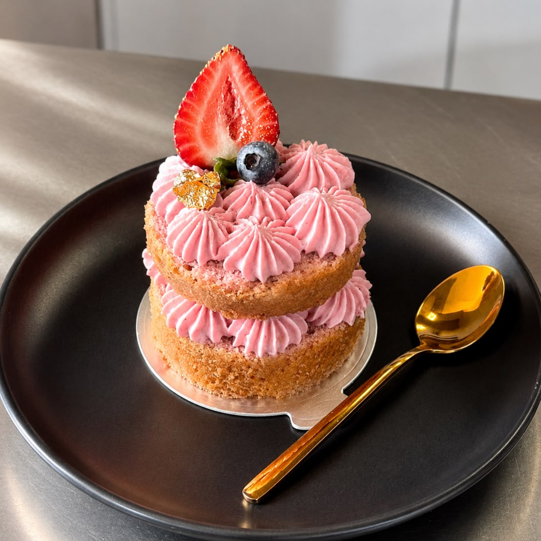 Pastel Individual De Fresa Premium
